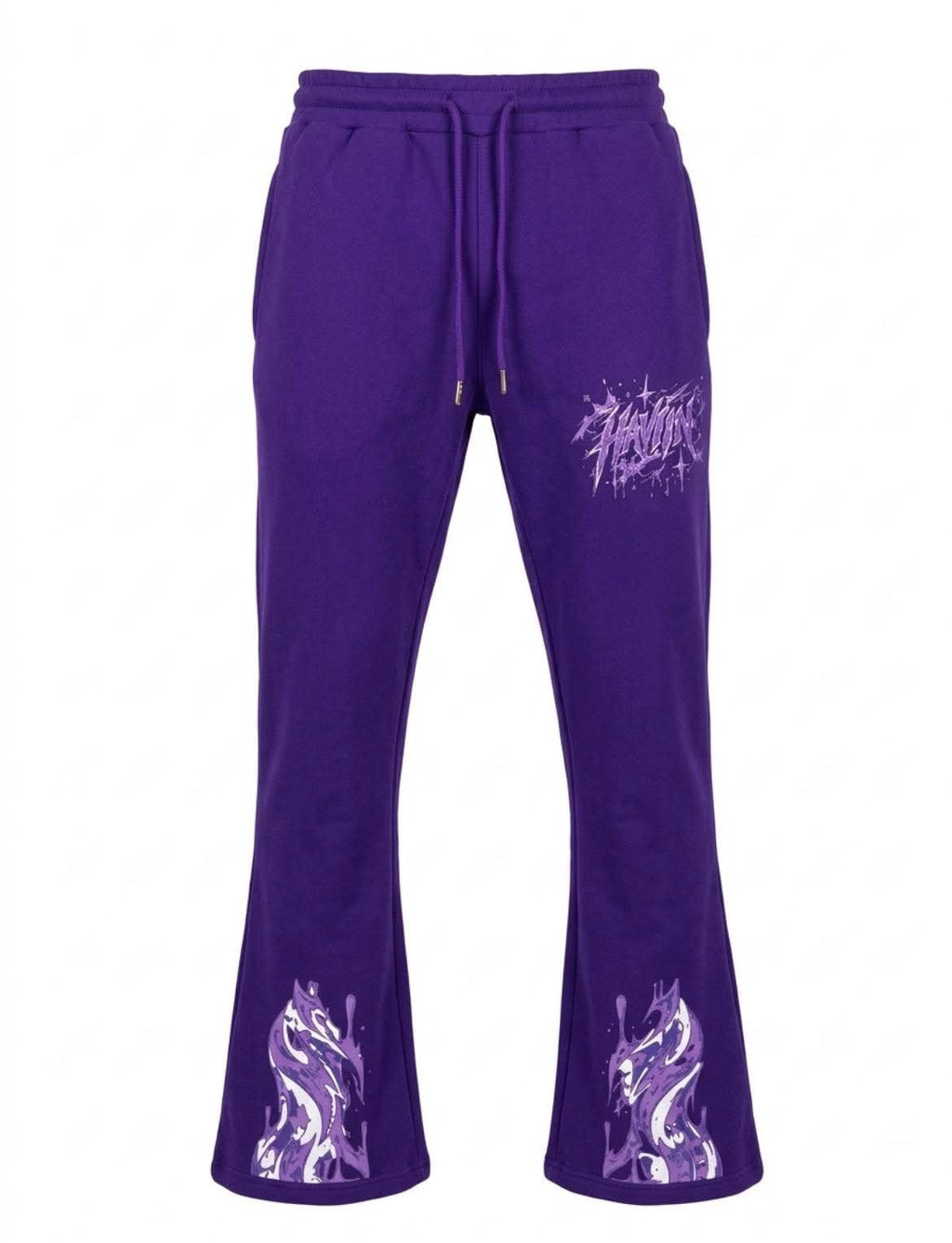 Haviin hoodie and stacked pants set